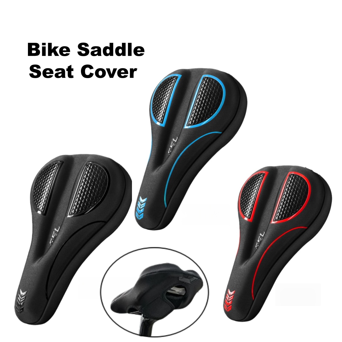 Commuting By Bike - Cuscino per Sella Bici Imbottito in