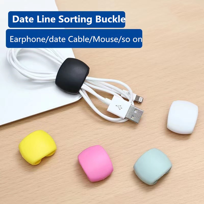 Cable Lock Flexible - Organizer per cavi in Silicone avvolgicavo