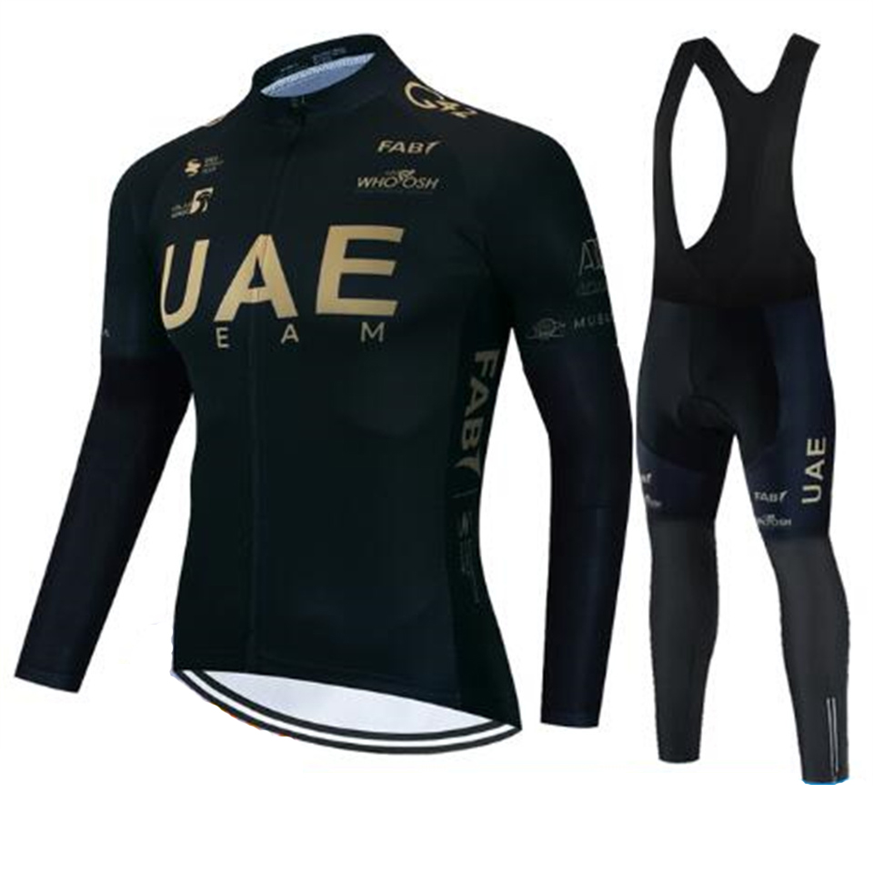 Cycling Commuter Clothing - Maglia da ciclismo autunno squadra Uae