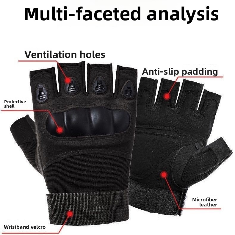 Guanti Tattici a Mezze Dita pe - Cycling Commute Training recensione e prezzo
