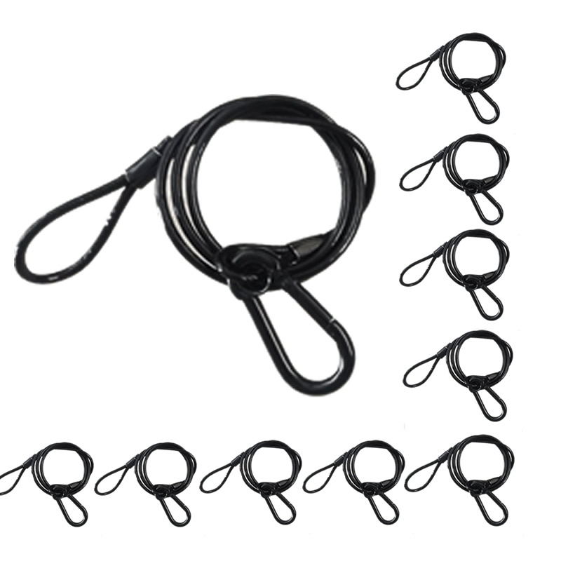 10 pz/lotto Nero 3mm * 70 cm C - Cable Lock Flexible recensione e prezzo