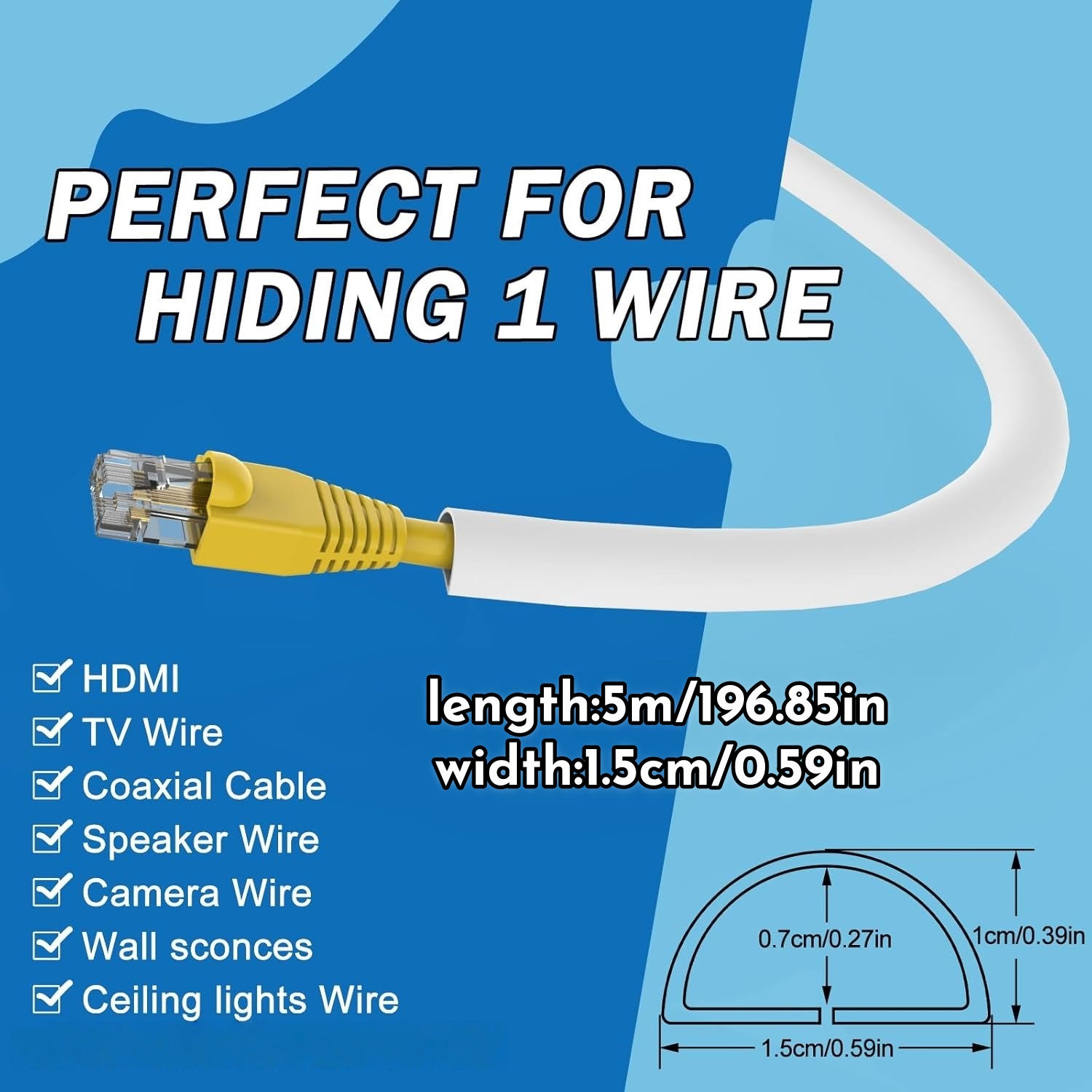 1 Pezzo Copricavo Flessibile d - Cable Lock Flexible recensione e prezzo